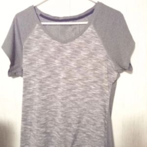 Grey athletic shirt